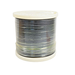 Muzata 1200 ft 1/8″ Stainless Steel Cable Railing Wire Spool Stainless 33.25 LBS
