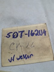 NOS Repack VR/Wesson CARBIDE INSERTS SQT-162 U4 Grade CY-16 10 Pcs. (A19)
