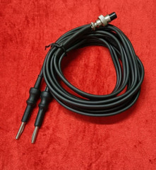 Laparoscopic Patient Plate Cable Cord With Round Connector Silicon Material -1pc