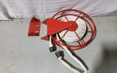 Fire hose reel with 50ft 1.5″ Action fire hose