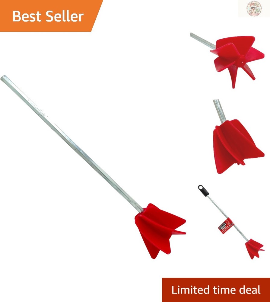Multi-Use Paint Mixer Drill Attachment – Even Flow Paddle for Consistent Mixing