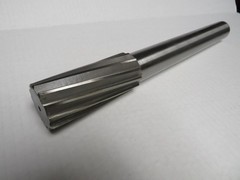 CHUCKING REAMER: 1-1/2″ DIA X 3-1/2″ FLUTE LENGTH X 12-1/2″ OAL, 12 FLUTES , HSS