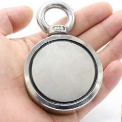 Double Side Fishing Magnet 1100LBS Neodymium Heavy Duty Treasure Hunt Searching