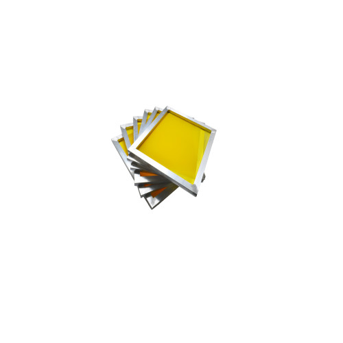 6PCs 23″*31″ Screen Frame with 200 Mesh Yellow