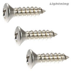 Phillips Oval Head Sheet Metal Screw 316 Stainless Steel #8 x 5/8″ Qty 100