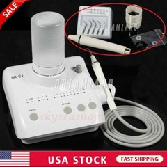 SK-E1 Dental Ultrasonic Electric Scaler 2*Water Bottles Fit Cavitron EMS Tips