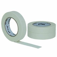 3 Pack 1″ inch x 60yd STIKK White Painters Tape 14 Day Easy Removal Trim Edge