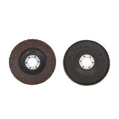 50 Pcs 4-1/2″×7/8″ 40 Grit Premium Zirconia Flap Disc Sanding Grinding Grey