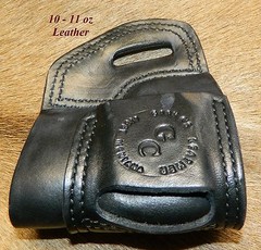 Gary C’s Avenger “XH” OWB Left Hand HOLSTER Sig Sauer P229 Heavy Leather