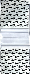100 SMALL BAGGIES 1515 1.5″ X 1.5″ MINI Resealable POLY DESIGNER BAGS NIKE