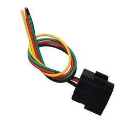 New Waterproof 4 Pin Electrical 1.8mm Wire Connector Plug 6″ Assembled for car