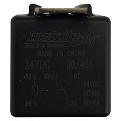 Automotive Universal 24 VDC Vehicle 5-Pin Relay SPDT 30/40A Metal tab