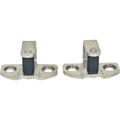 2X Front Door Lock Striker Latch 80570-04E00 Fit Nissan 300ZX Z31 1984-1989