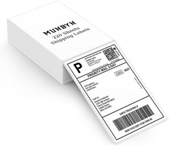 4×6 Thermal Printer Labels – 220 Sheets, BPA/BPS Free & Strong Adhesive
