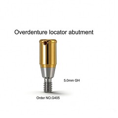 Hiossen ET Regular Compatible ZEST Locator Legacy Abutment Low Profile 40° Angle