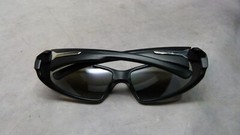 Lot of 2 – Assorted Safety Sunglasses Glasses Z87+ Black Full Rim Frame