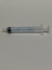 Global Medical Products 3cc/ml Oral Syringe Clear with Tip Cap 305220 – 50