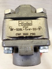 PARKER 1/2″ FNPT NPT Stainless Ball Valve 8F-SB8L-T-V-SS-S ~316 CF8M ~1000 psi~