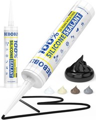 Black Silicone Caulk & Sealant 100% Waterproof Silicone Caulking Silicone
