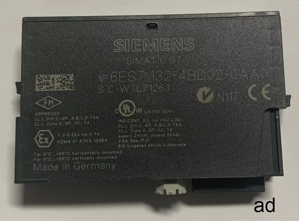 Siemens Simatic S7 6ES7 132-4BD02-0AA0 Digital Electronic Module