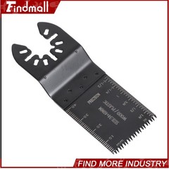 Findmall 55PCS 6 Types Universal Titanium Oscillating Saw Blades Multitool Blade