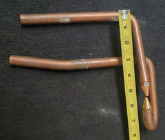 8″x7″ WELDING ARMS FOR ELECTRIC SPOT WELDER OFFSET CLOSE QUARTERS TOOL CORNER