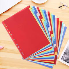 21 Tab A-Z Alphabet Binder Dividers Letter Size Plastic 2 3 4 11 Ring