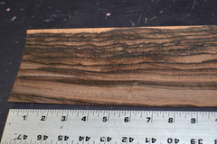 Ziricote Wood Veneer Sheet 4.5 x 45 inches 1/42nd 42083-97