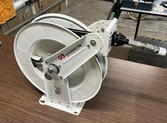 Samson Reel Master 504 Series Heavy Duty Hose Reel w/ Hose Good Working Unit
