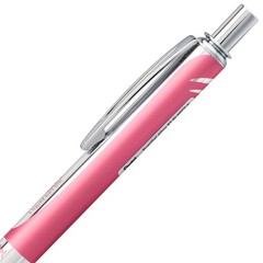 Pentel EnerGel Alloy Retractable Liquid Gel Pen Black 0.7mm Medium Tip
