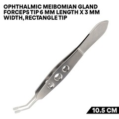 6 Pcs Meibomian Gland Expressor Forceps Kit Ophthalmic Instruments German Grade