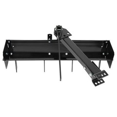 40″ Steel Adjustable Behind Box Scraper For Lawn Garden Tractors