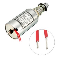 MQ8-Z15B DC 12V 10mm 15N Pull Push Type Linear Motion Solenoid Electromagnet