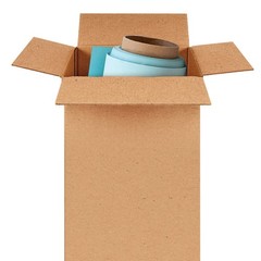 6 x 6 x 40″ – Tall Corrugated Boxes, ECT-32, 25/pack