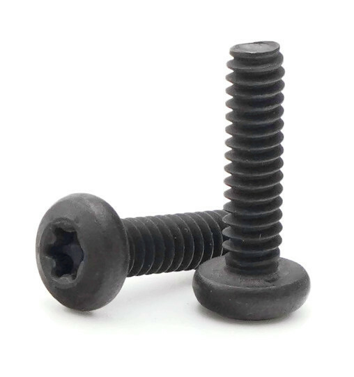#10-24 | Black Oxide Stainless Steel Star Drive Pan Head Machine Screws – Select