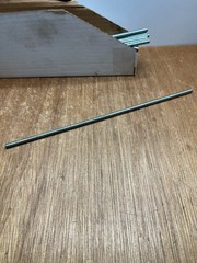 1/4-20 X 12″ LEFT HAND Zinc Plated Steel Fully Threaded Allthread Threaded Rod