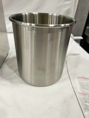 ServSense Single 3.7 Qt. Stainless Steel Condiment Pump Dispenser
