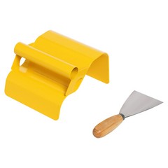 Cement Model Making Tool w/Handle&Putty Knife Landscape Curb Trowel Curbing USA