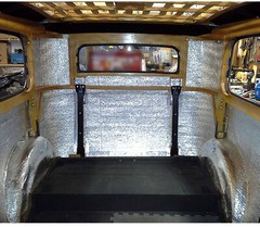 Self-adhesive Fireproof Sound Deadener Heat Insulation Mat For Car Hood Engine