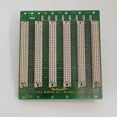 Schroff LPKF BPMBUS6 961 MotionBus 6-Slot Backplane Board 23090-074 Used