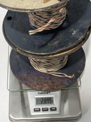 VTG Western Electric Switchboard Wire 267 22 AWG Stranded Tinned Copper 2.89lb