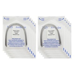 100pcs Dental Orthodontic Niti Arch Wire Natural Form Arches Round Rectangular