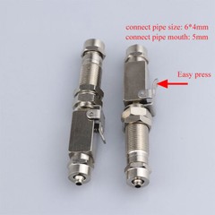 USA 2Pcs Professional Air Water Quick Connector for Dental Ultrasonic Scaler Kit