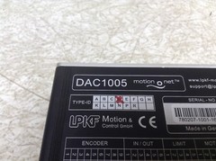 LPKF DAC1005-D Digital Axis Controller Motion Net DAC1005D