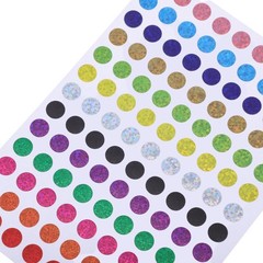Self Adhesive Laser Color Coding Labels Assorted Shades for Home and Office Use