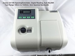 Azzota ® SM1000 5nm Uv-vis Spectrophotometer, Wavelength Range: 195-1020 nm