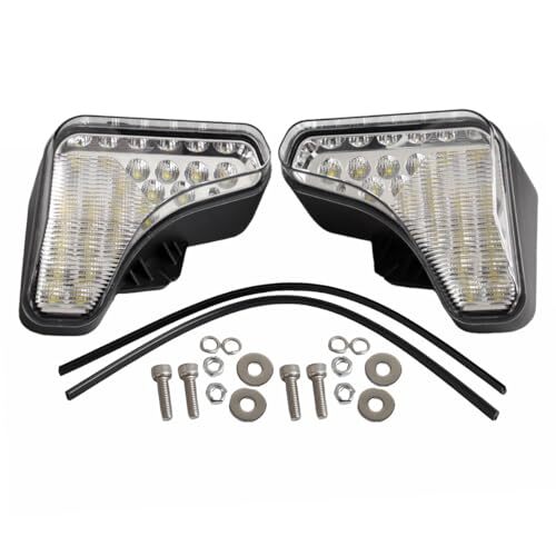 AGP.1978 RH & LH 200W LED Work Lights Headlights Kit 12V Lamp RE NO. 7251341 725