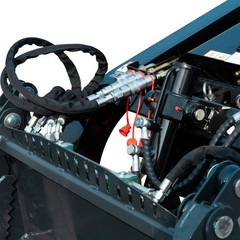 4-In-1 Bucket Combo Mini Skid Steer attachment for TYPHON STOMP X1300 &STOMP 509