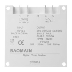 Baomain CN101A AC 110V Digital LCD Power Programmable Timer Time Switch Relay