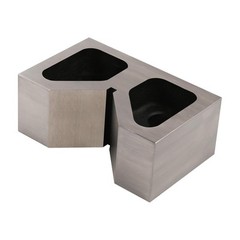 HFS(R) Cast Iron V Block Set (6 X 3-1/8 X 2-1/2 Inch),Accuracy 0.0001″